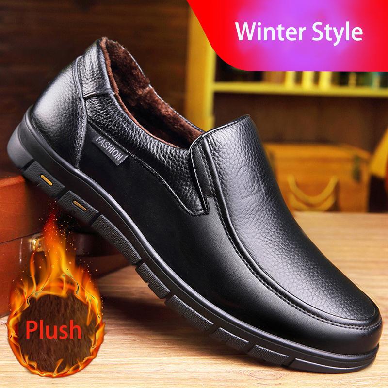 Scarpe Casual in Vera Pelle da Uomo Piattaforma Piatta Calzature da Passeggio Calzature da Esterno Mocassini Sneakers Traspiranti Scarpe Artigianali