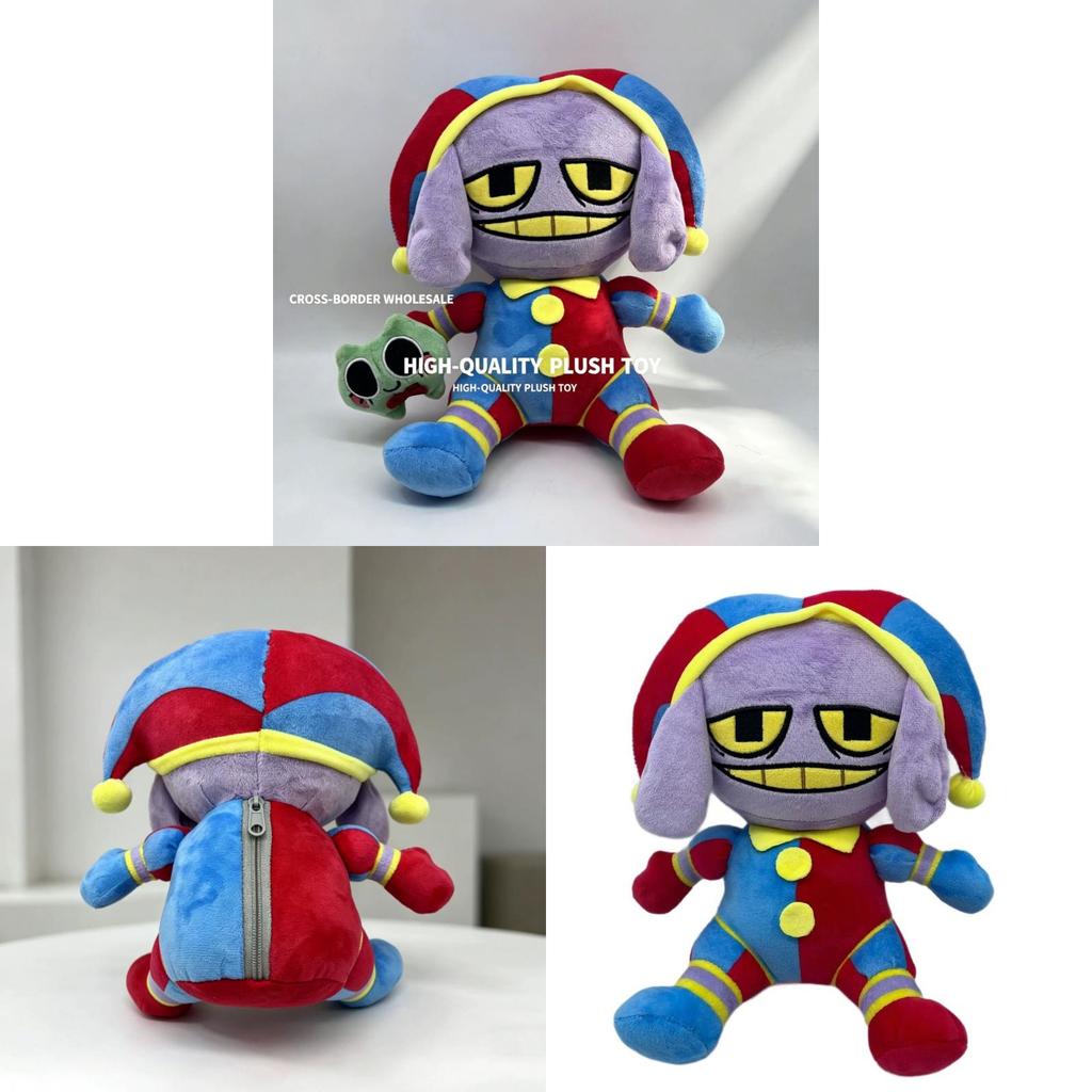 O Incrível Circo Digital Brinquedo de Pelúcia Com Personagem de Sapo Para Crianças e Colecionadores