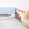 Wall Mounted Foldable Wash Basin Storage Rack Pot Lid Shelf Holder Self Adhesive