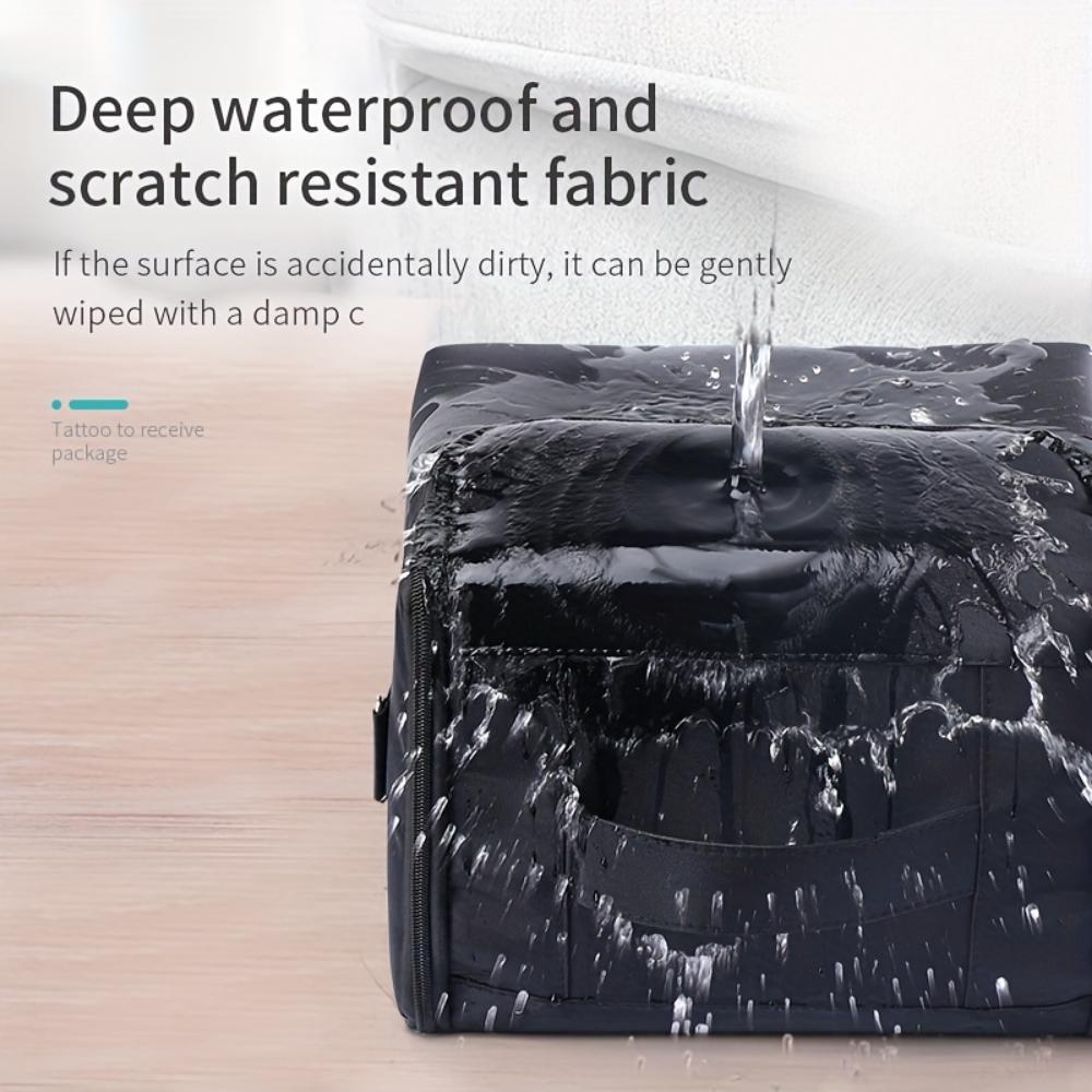 Large -capacity Multi-layer Professional Cosmetic Bag,portable Manicure Pattern Embroidery Makeup Toolbox, Jewelry, Necklace,ring,pendant Storage Box.