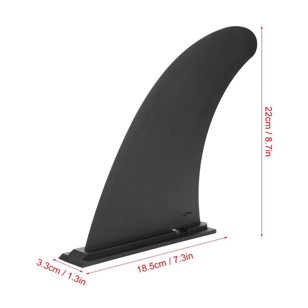 Nylon Fiberglass Reinforced Kayak Rudder Kit Black Color Skeg Tracking Fin Watersports