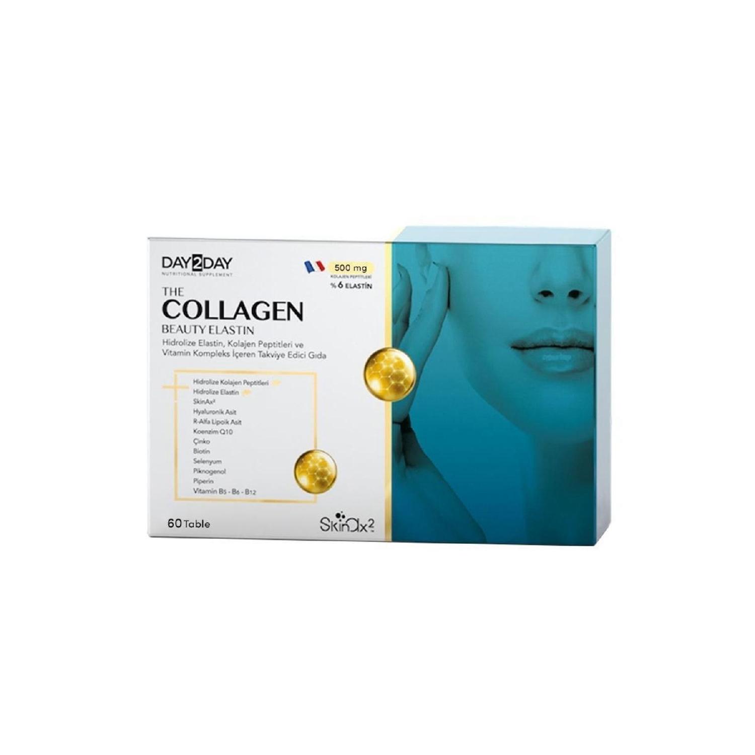 

Day2day The Collagen Beauty Elastin 500 Mg 60 Tablets Day101