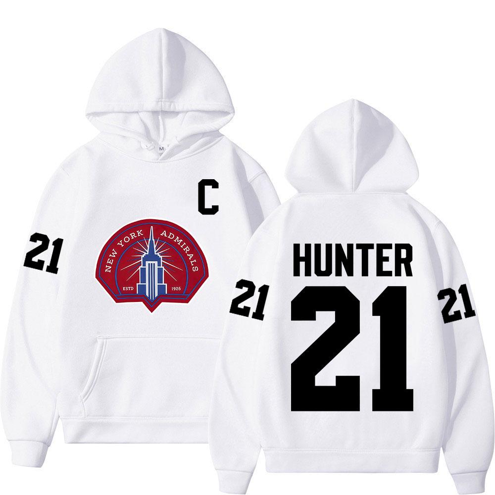 Heated Rivalry Scott Hunter 21 New York Admirals Hoodies Men's Women Hip Hop Fashion Sweatshirts Casual Long Sleeves Pullovers