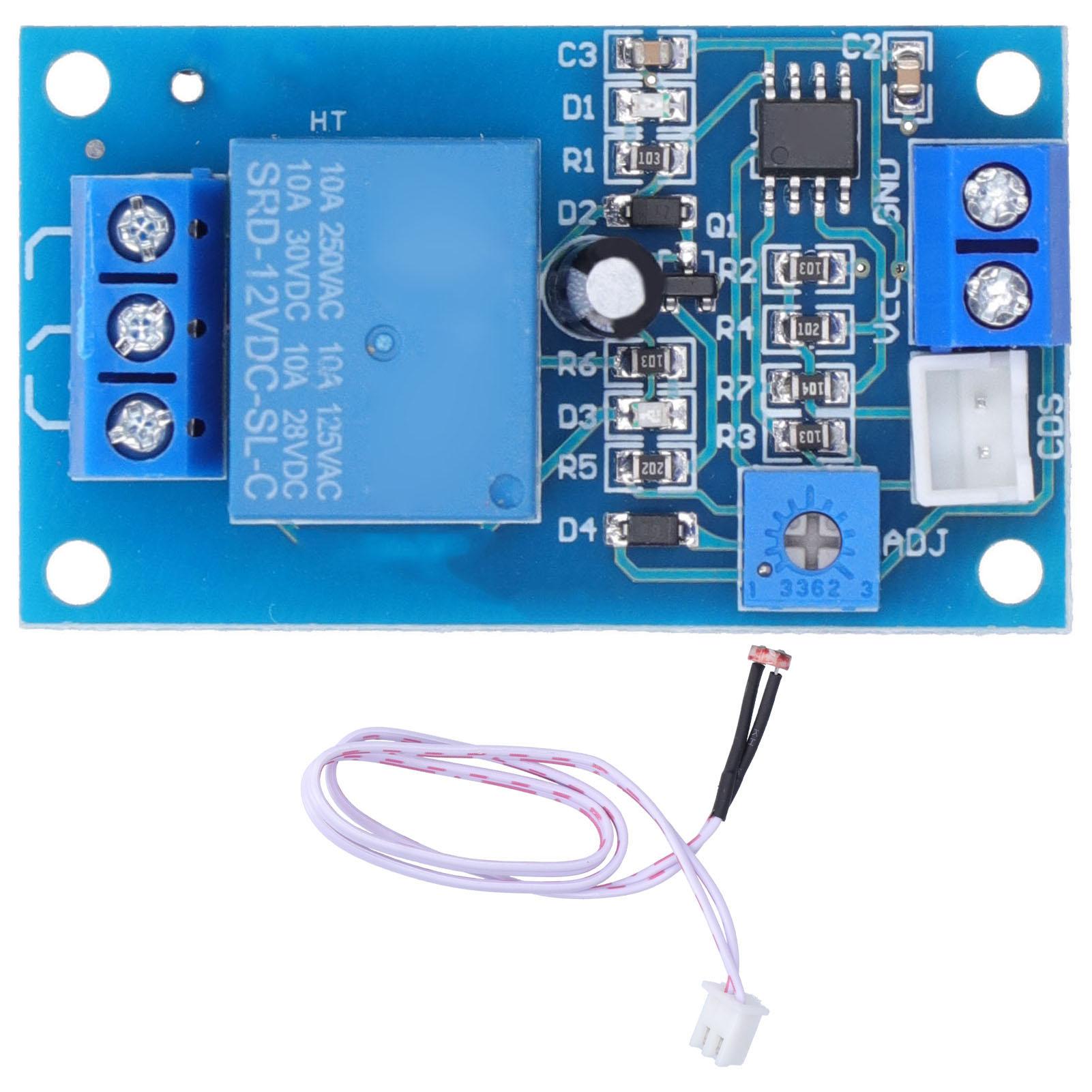 

Light Control Relay Module Automatic Brightness Easy Installation Photoresistor Module for Street