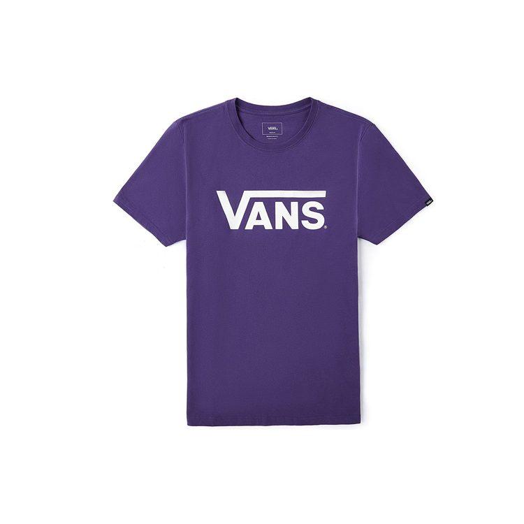 Vans Set in Sleeve T Shirt Men's Purple VN0A4MM6Y0X