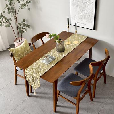 Neuer einfacher Stereo-Jacquard-Tischläufer mit Wellenmuster Einfache Heimdekoration Tischläufer Rechteckig Wohnzimmer Esstischdecke Handtuch