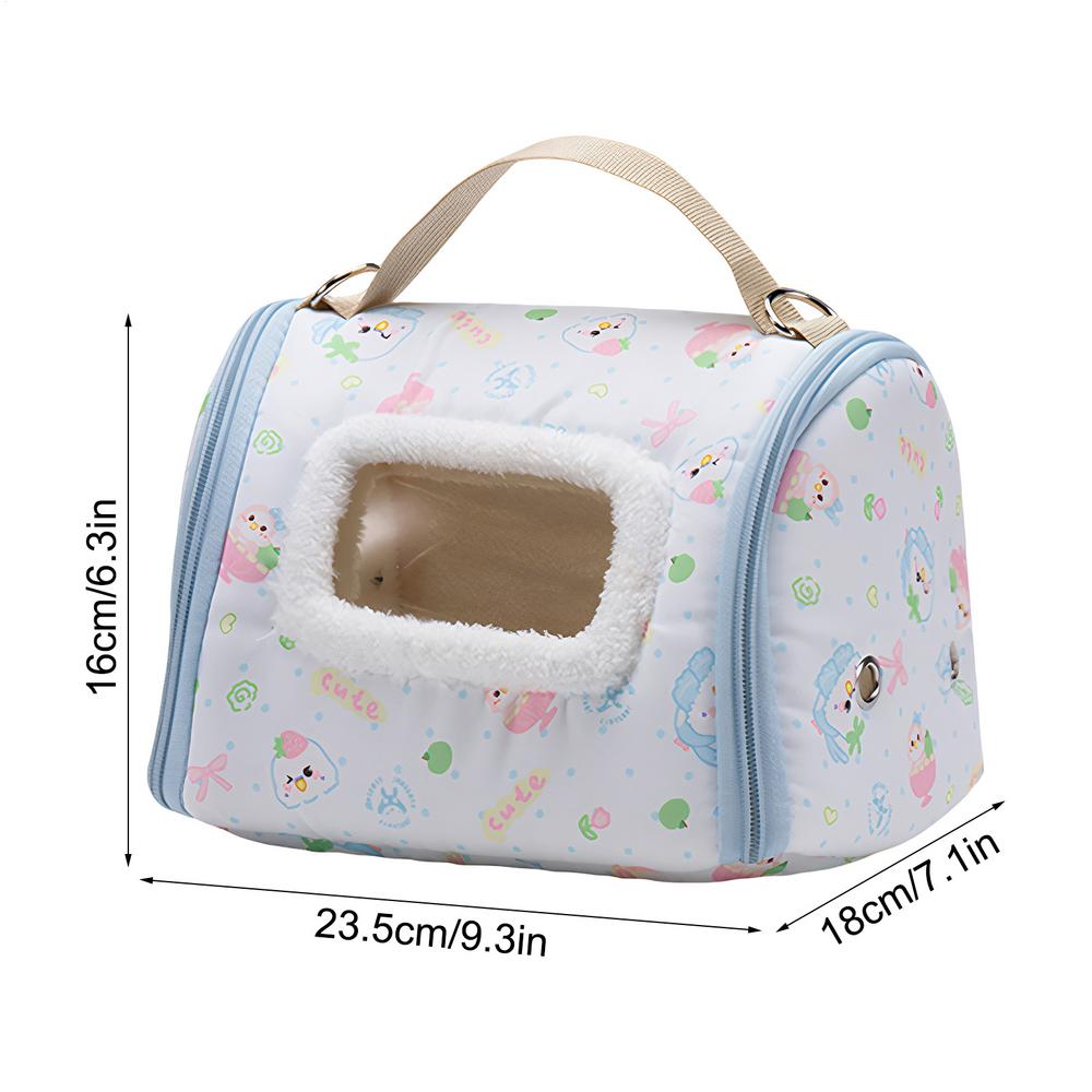 

Bird Travel Carrier Portable Parrot Transport Box with Window Bird Bag Carrier for Parakeet Hiking Camping Conure Cockatiel