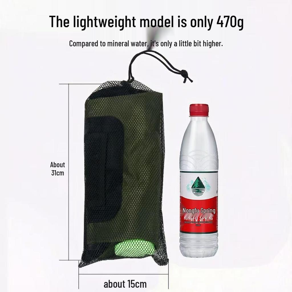 Portable Thickened Solar Shower Bag for Outdoor Camping and Water Storage