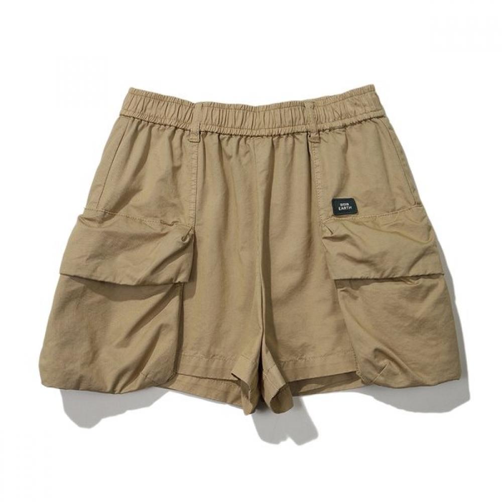 Bbc Earth Women S Pocket Half pantS Beige 24SS 075