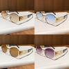 Metal Oval Frame Sunglasses With Pc Lenses For Fashionable Sun Protection And Outdoor Activities