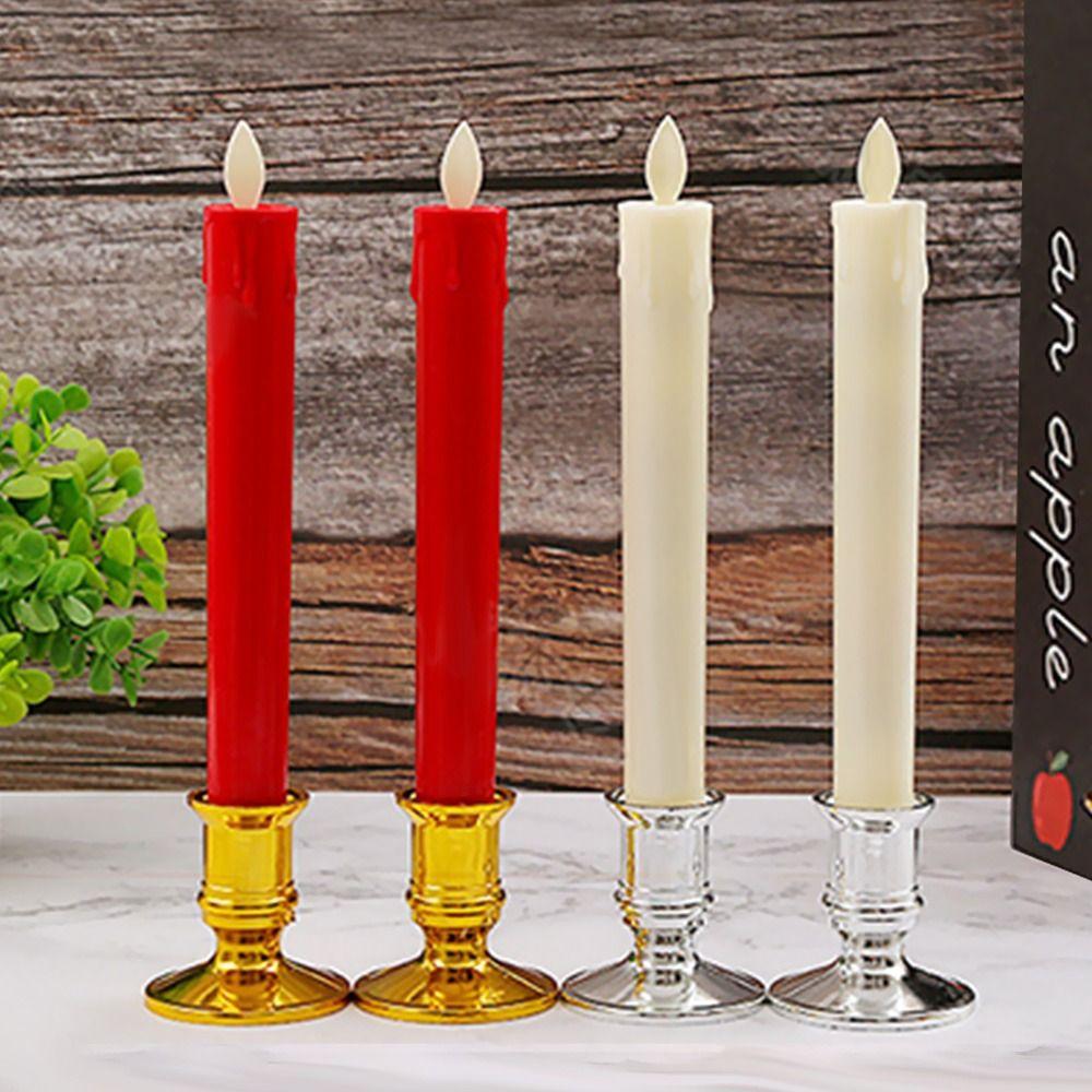 Candle Holders Flameless Candle Lamp  Wedding Birthday Party Supplies