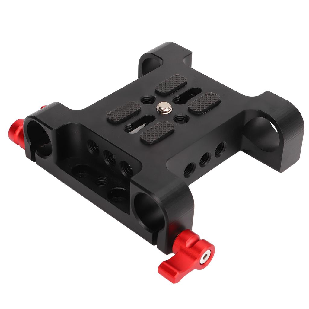 14in Camera Mounting Base Plate Aluminum Alloy 15mm Diameter DSLR Accessories for Sony FS7