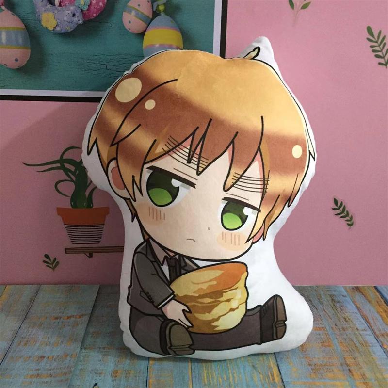 Pingente de Pelúcia Mini Axis Powers Hetalia Anime 10cm - Feliciano Vargas Arthur Kirkland Ivan Brinquedo de Pelúcia Decoração de Bolsa