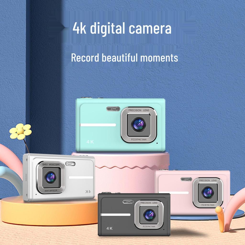 HD Dual Lens Retro Student Travel Camera - Compact & Versatile