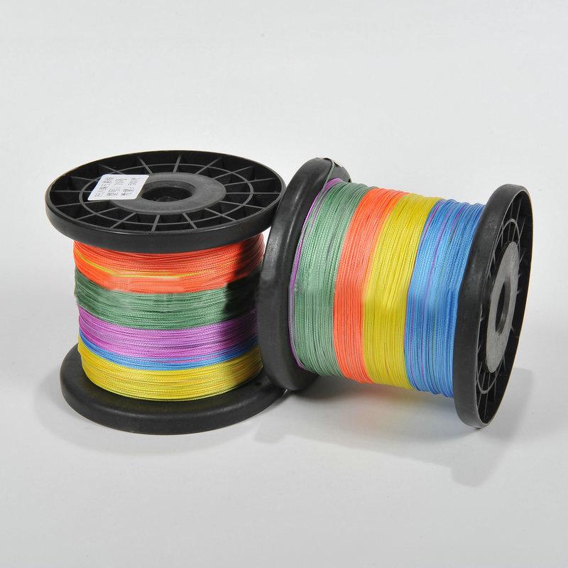 Yewei X8PE High-Strength Multicolor 8-Braid 500m Fishing Line for Sea Lure and Leader Tackle