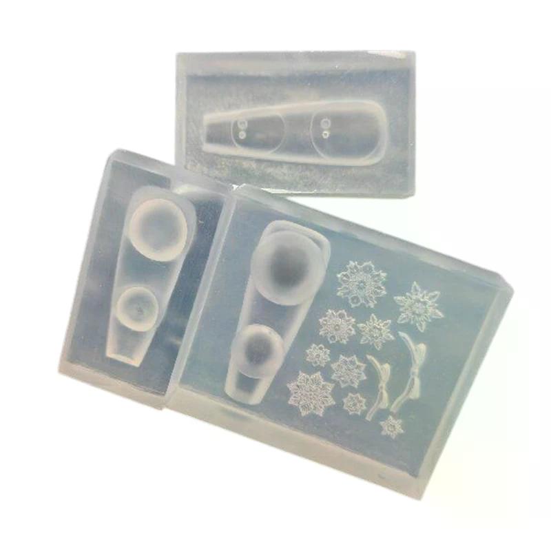 3D Silicone Mold Nail Art Mold Nail Charms Manicure Tool Nail Mold DIY Handicrafts Mould Nail Decoration Salon Supply