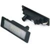 2XCar LED License Number Plate Light canbus for BMW E81 E87 E63 E64 E89 Z4 F20 F21 MINI R55 R60 R61 Light Source Accessories