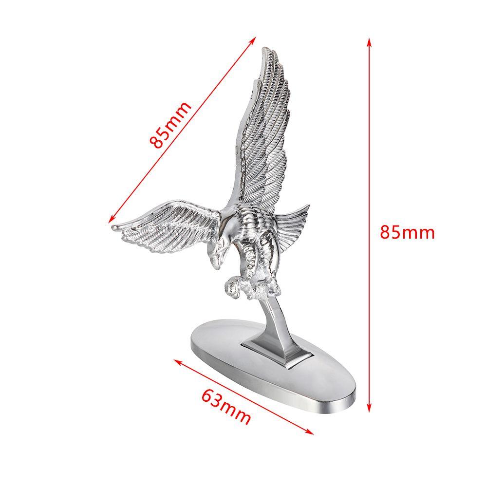Car 3D Angel Eagle Ornament Badge Engine Hood Emblem Auto Sticker Front Cover Logo Modification Accessories Exterior Decoration