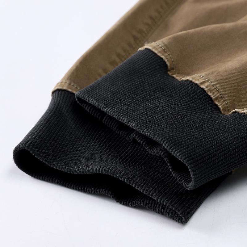 Thickened Overalls Men 'S Strappy Casual Pants Loose Sports Trousers Cotton Men 'S Pants