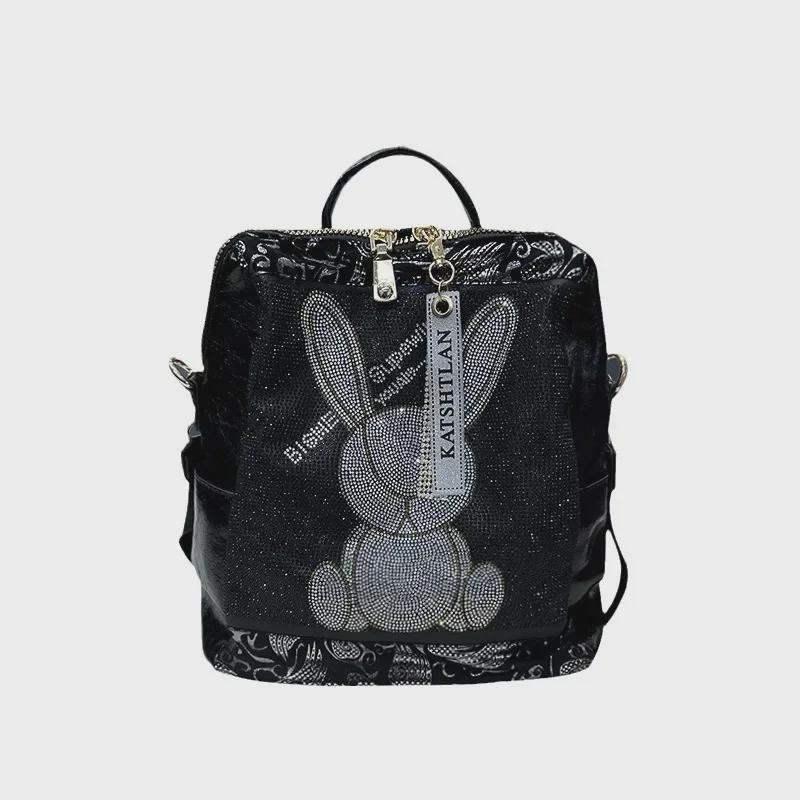 2023 Women's High-End Personalized Soft Leather Backpack - Fashionable, Trendy, and Versatile for Everyday Use