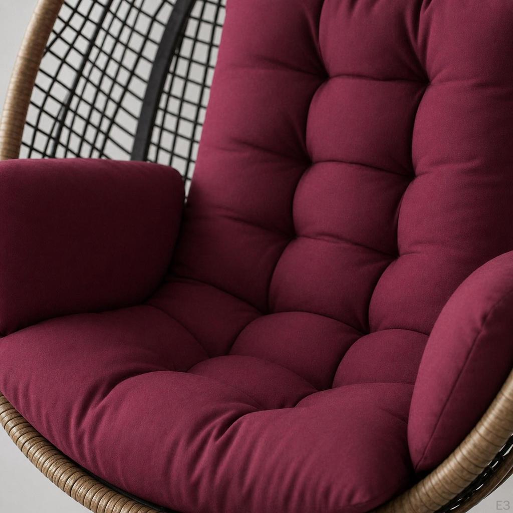 Swing Chair Cushion Egg for Outdoor Patio Hanging Garden