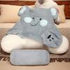 Artifact Bedside Cartoon Rabbit Hair Waist Support Pillow Cushion Office Chair Waist Pillow Pregnant Woman Waist Pillow Cushion