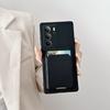 RealmeC75 Mobile Phone Case, Card Bag, Solid Color, Straight Edge Simple Knot, Soft Protective Cover, Matte Business Anti-drop All-inclusive.