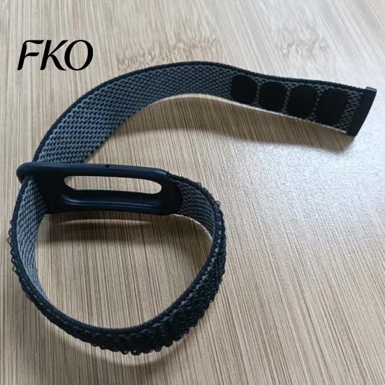 Watch Band for Google Fitbit Air, Breathable Replacement Sport Sweat-resistant Nylon Strap, Adjustable Anti-sweat Woven Wristband Fitness Tracker