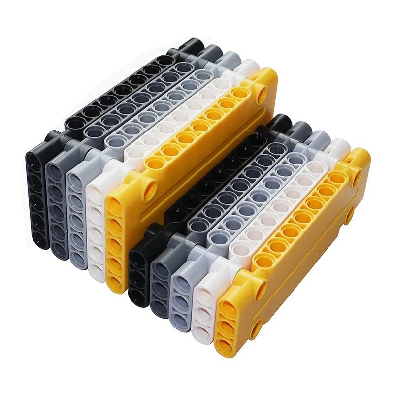 Construction Block Panel Assembles Particles Panel 1x5x11 1X3X11 Mechanical Car Technical Parts 64782 15458 Blocks Playthings Ideal For Kids