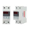 230V Under Over Voltage Protector Adjustable Recovery Protective Relay Voltmeter SVP‑912