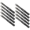 ABWR-10Pcs Diamond Drill Bits,6Mm Dry Diamond Core Drill Bit Set For ,Granite,Tile,Glass,Marble,Brick,Stone Easy Install