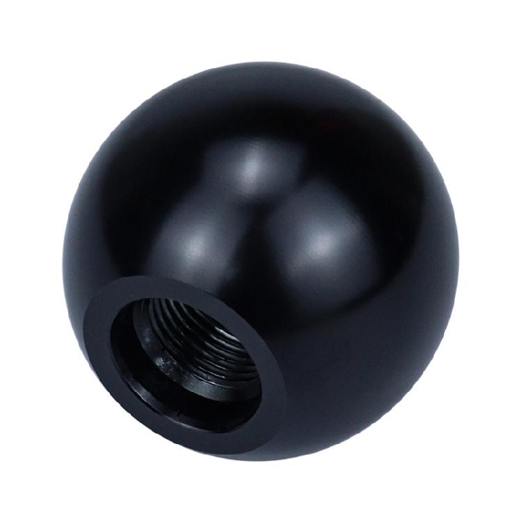 Round Ball Shifter Knob Universal for Various Cars Aluminum Ball Gear Shifter Knob Ergonomic Shape Comfort Grip