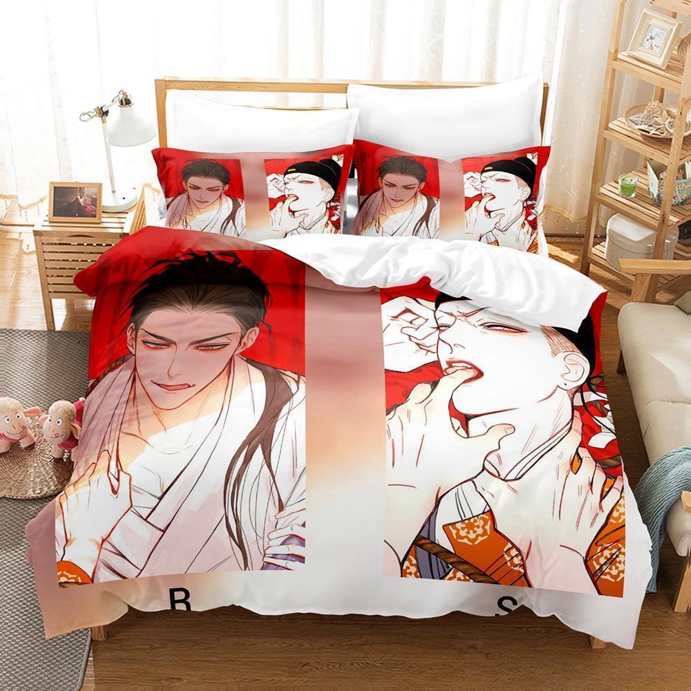 

19 Days Bedding Set Single Twin Full Queen King Size Bed Set Adult Kid Bedroom Duvet cover Sets 3D Printing Anime Bed Sheet Set EU Twin 135x200cm