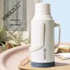 Large Capacity Insulated Hot Water Bottle for Dorms and Home, Classic Plastic Shell