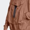 Adidas Performance Hooded Jacket With Logo Men Outerwear Rock-Layer-Brown IA0013