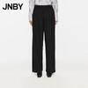 Women's Casual Wool Blend Wide-Leg Pants