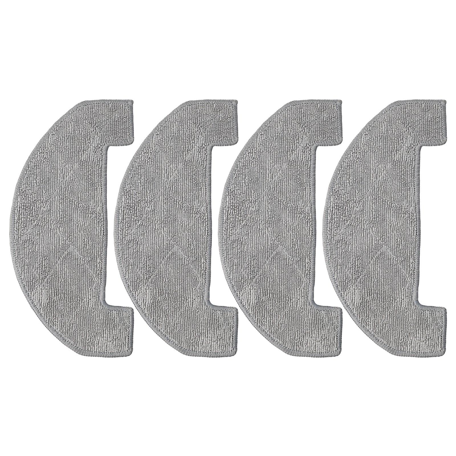 Mop Cloths Compatible with For MONSGA MS1 MAX Robot Vacuum 4 or 10 Pack 4 PACK