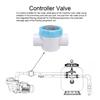 Check Valve 50mm 2 Ways G1 1/2 Water Hose Backflow Preventer With Transparent Mirror Pipe For Swimming Pool Filter