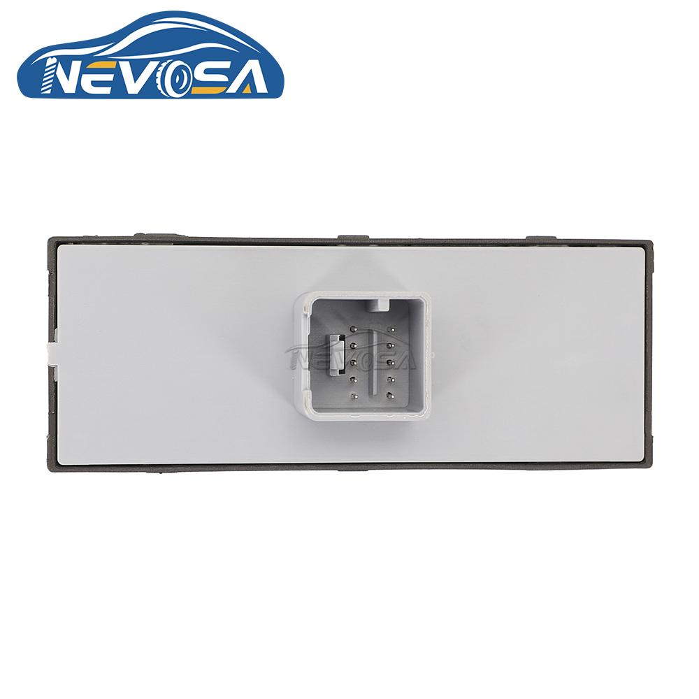 NEVOSA 1K4959857B Power Master Window Switch For SEAT VW Golf 5 6 Plus Jetta MK5 Mk6 GTI Tiguan Touran Passat B6 B7 3C Polo 6R 1