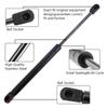 Tailgate Gas Damper Boot Rear Trunk Gas Spring Hood Lift Telescopic Shock Support Strut Support Rod Adjustable for 4H 4D