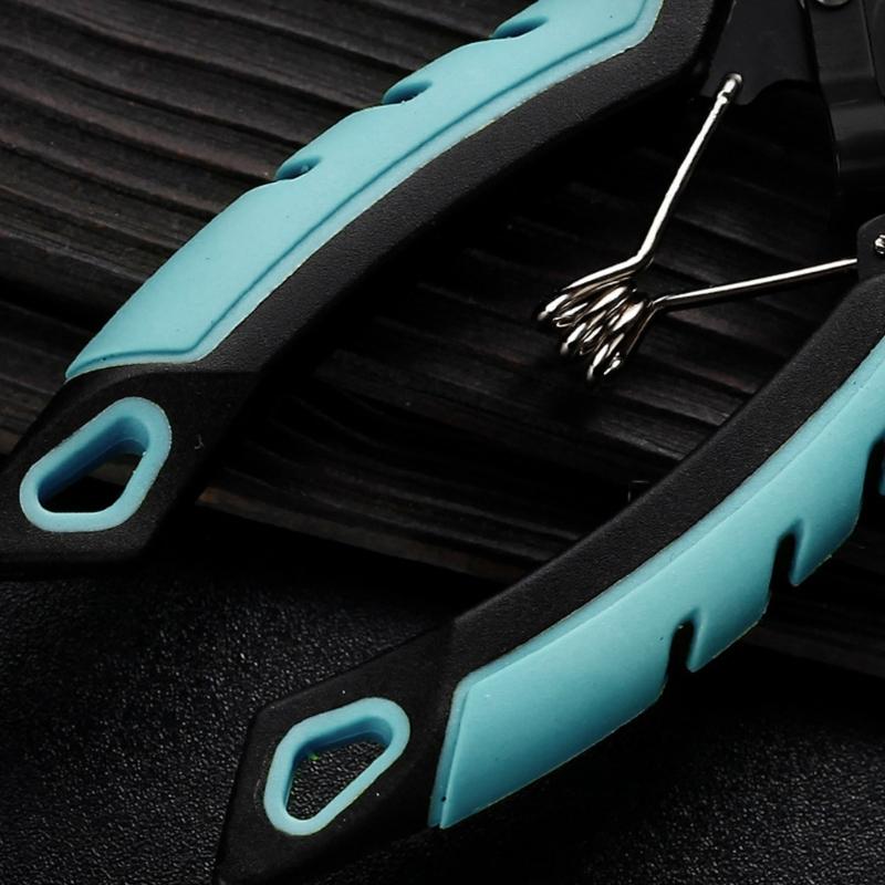 Plier Fishing Plier Fishing Tackle with Sheath and Coiled Lanyard Fishing Multitool Hook Remover Braided Line Cutter