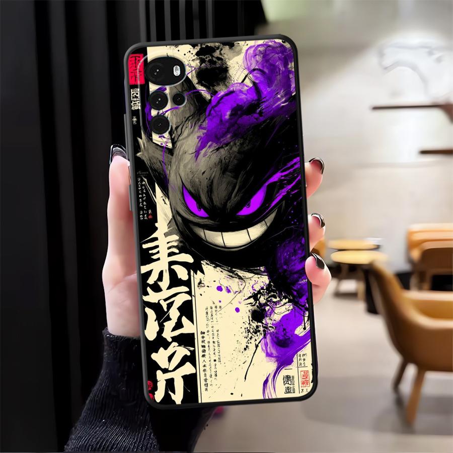Hot Anime Pokemon Phone Cover Case for Motorola Moto G50 G53 G30 G52 G22 Edge40 G60s Edge 20 Pro 30 Lite G32 G71 G51 G73