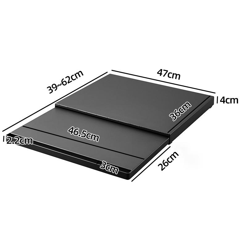 

Кухонная полка для хранения микроволновой печи, выдвижной инструмент снизу, корзина в стиле ящика, кронштейн для духовки, выдвижная перегородка, полка для кастрюль и мисок чёрный