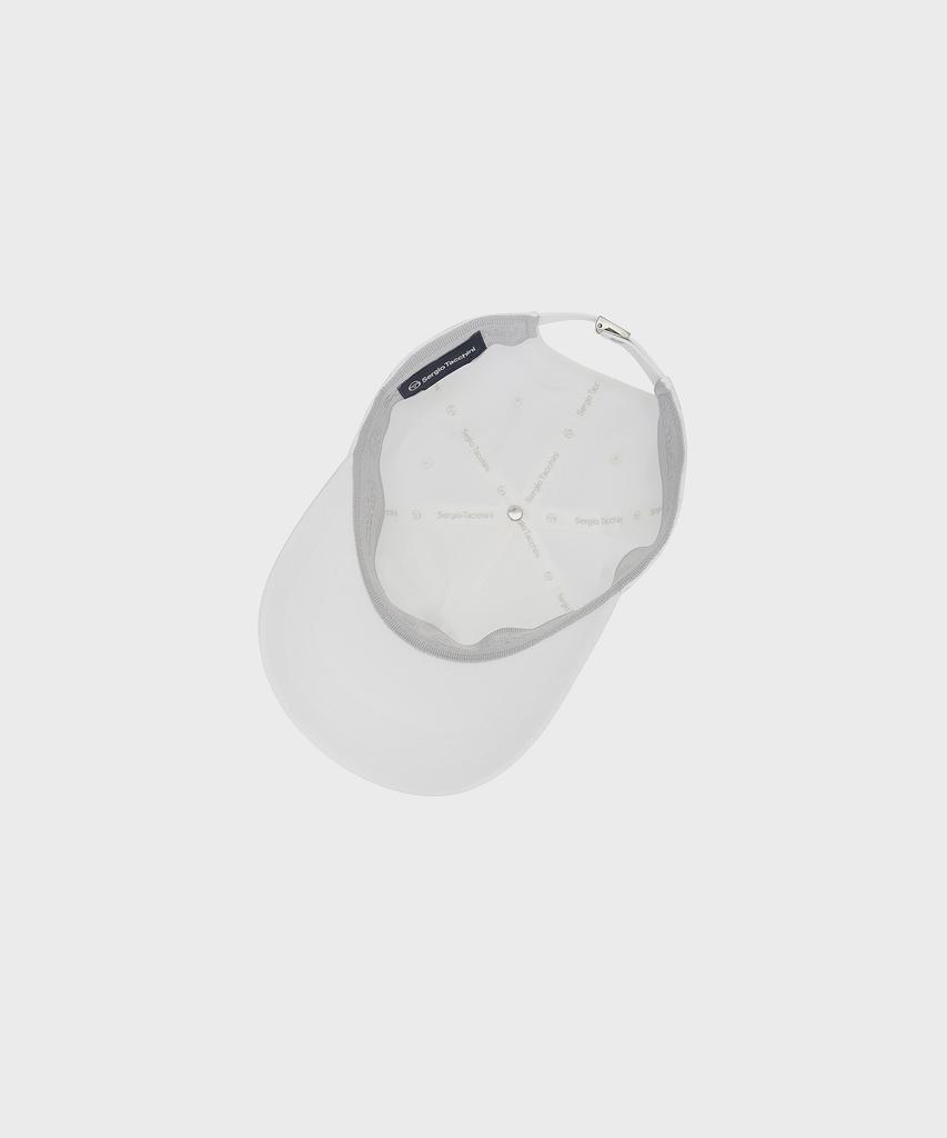 SERGIO TACCHINI U Lightweight Nylon Woven Ball Cap (White)