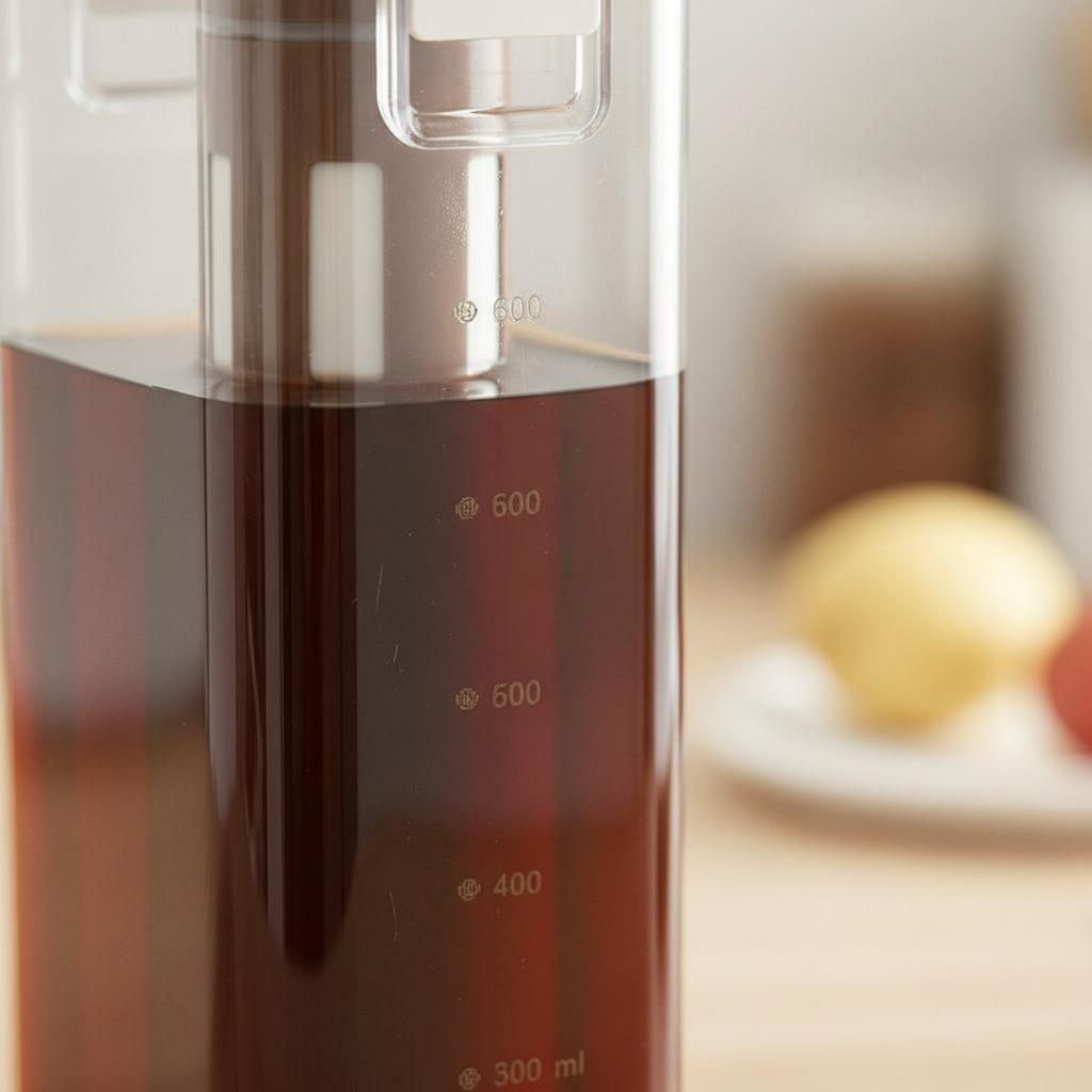Cold Brew Coffee Pitcher Food Grade Fruit Tea Pitcher Cold Water Carafe Large Capacity Household Drinkware Easy to Pour for Home