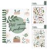 Gardening Notebook - GRAINE CREATIVE - A5 - 80 Pages - 94 Stickers - Multicolor
