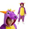 Piżama Onesie Kigurumi Kostium Przebranie Spyro Dzieci 115 - 125Cm