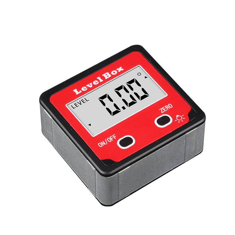 Digitaler Neigungsmesser mit starkem Magneten und Winkelmesslineal