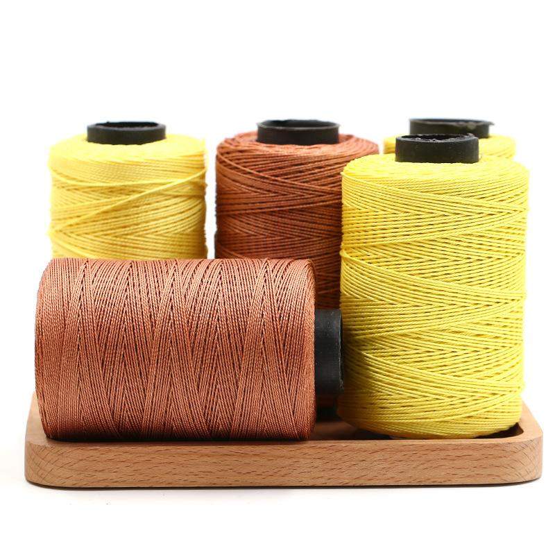 3 Strands Woven Nylon Shoe Repair Upper Shoe Bottom Line Wear-Resistant Diy Tire Thread Hand-Sewn Thick Thread Brown Thread
