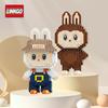 Micro Particle Cartoon Doll Tide Play Ornament Assembly Building Block Boys and Girls Children Puzzle Toy